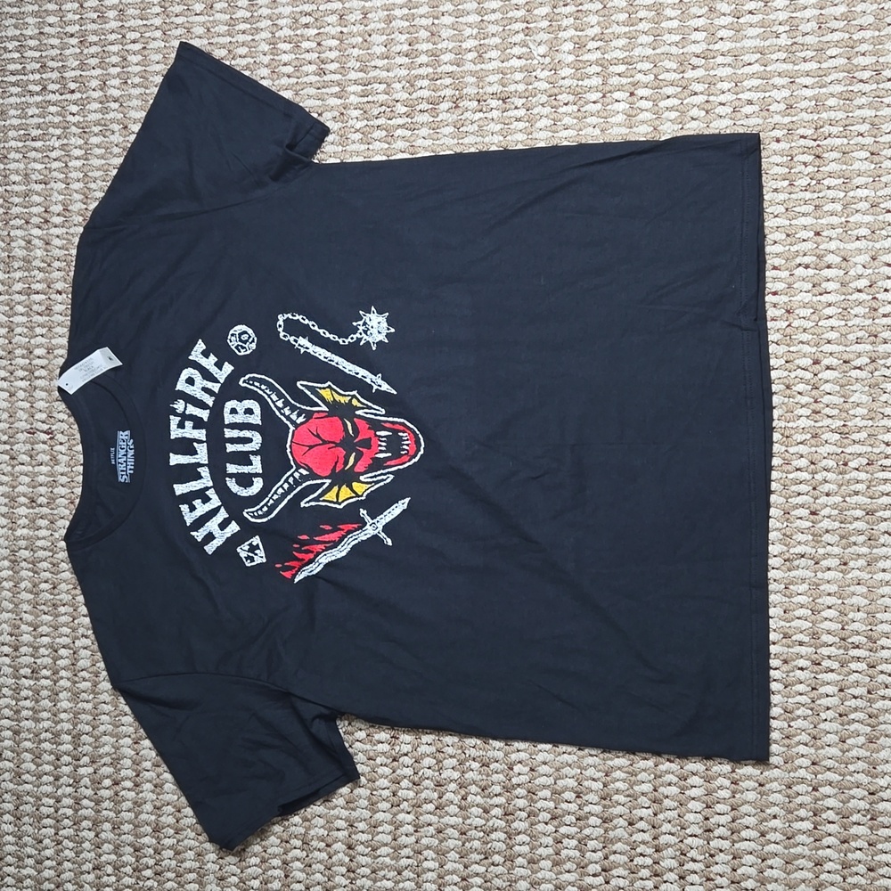 Netflix Stranger Things Shirt XL 46 / 48 Hellfire Club Top